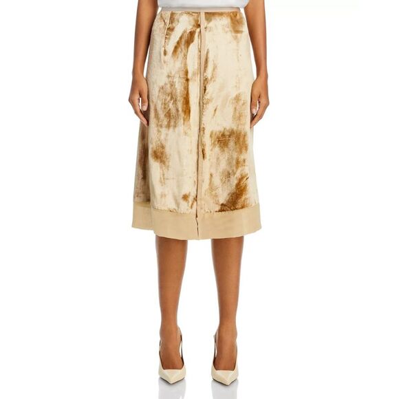3.1 Phillip Lim Women's Skirt Sz 2 Velvet - Picture 7 of 9